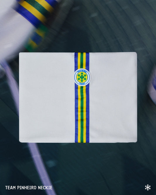 Pinheiro Long Neckie White